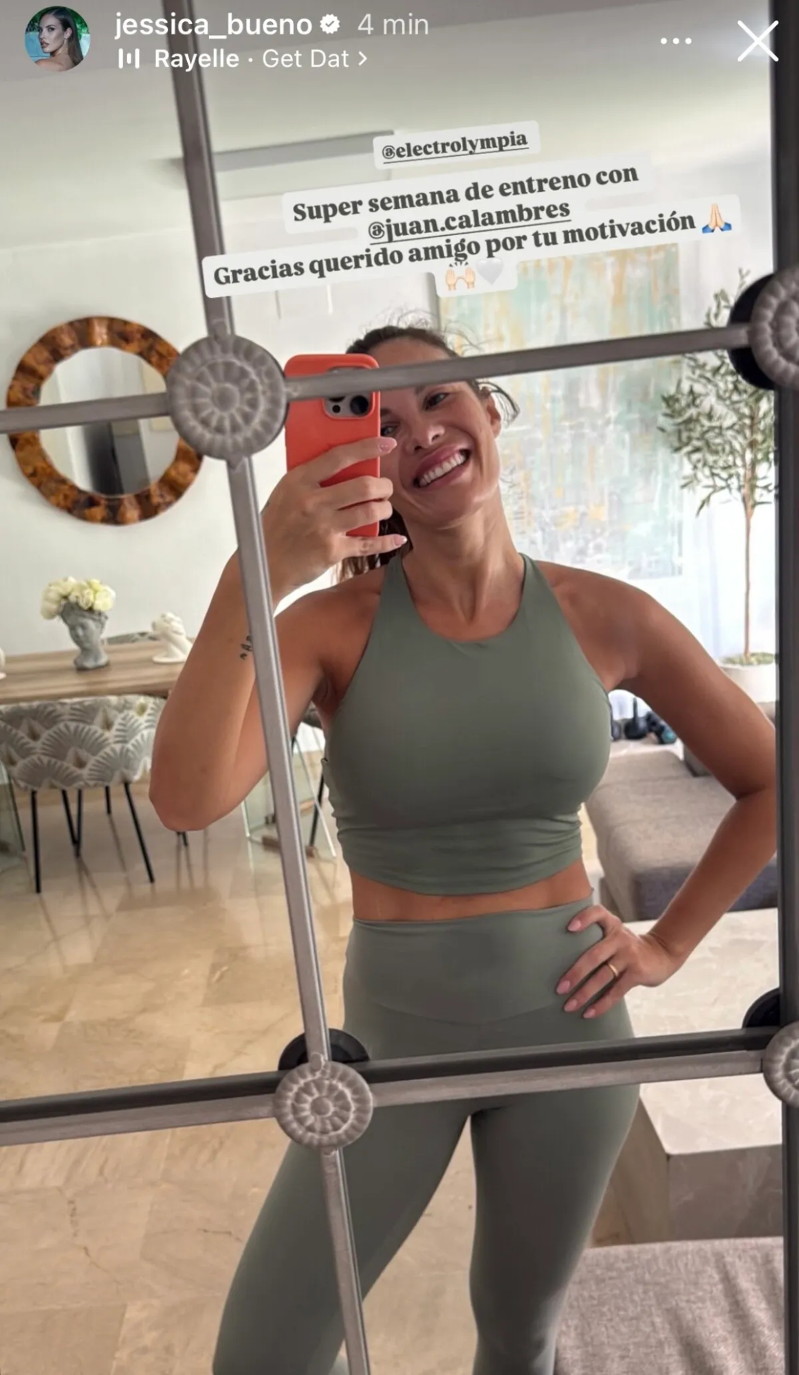 Redes sociales de Jessica Bueno