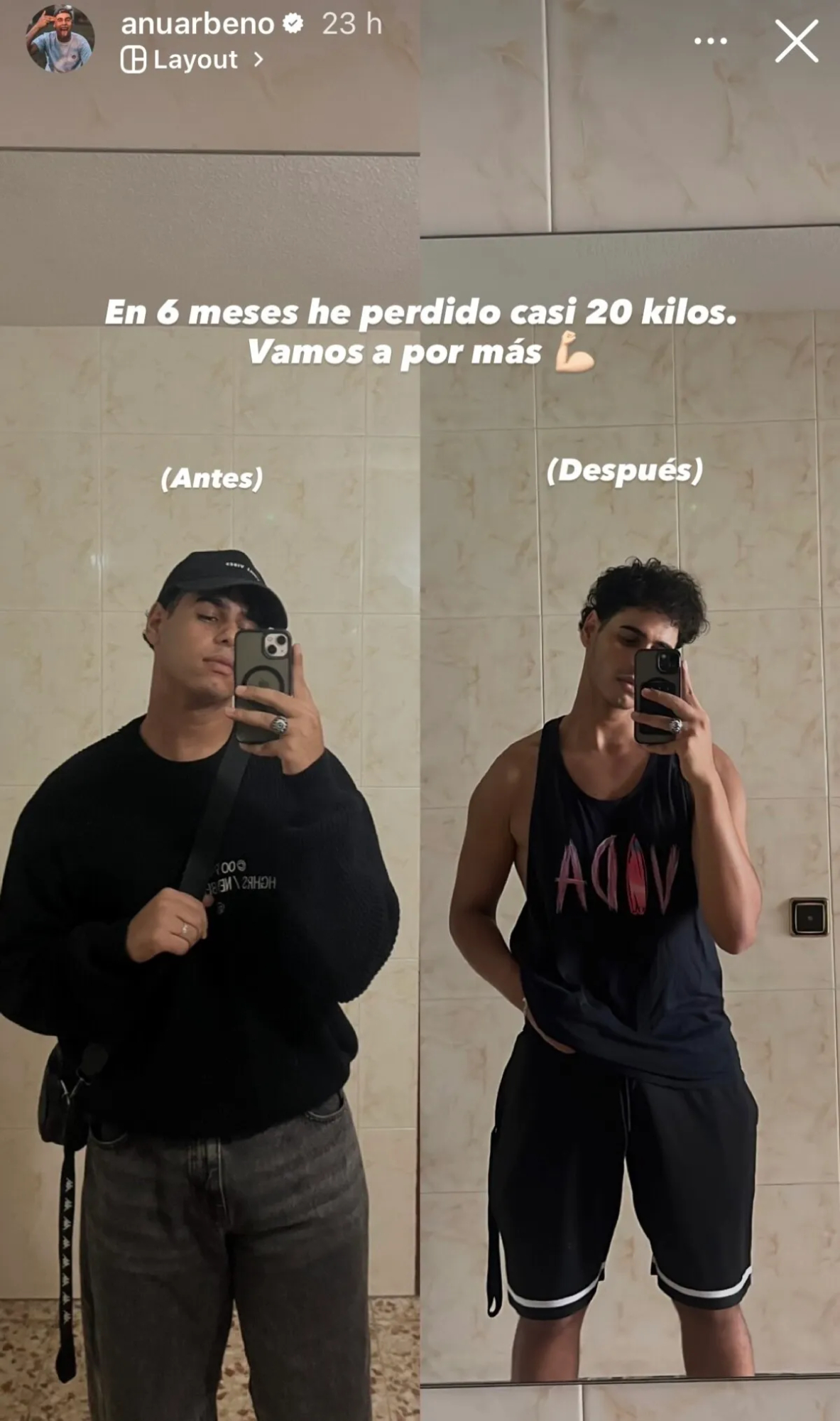 Redes sociales de Anuar Beno