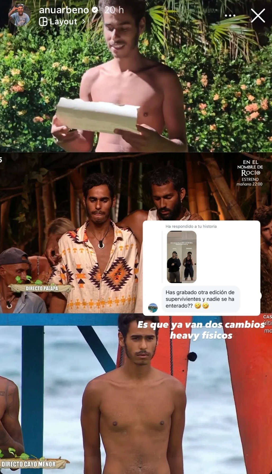 Redes sociales de Anuar Beno