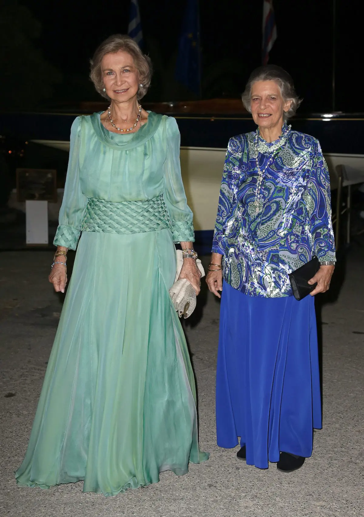 Reina Sofía y su hermana Irene de Grecia