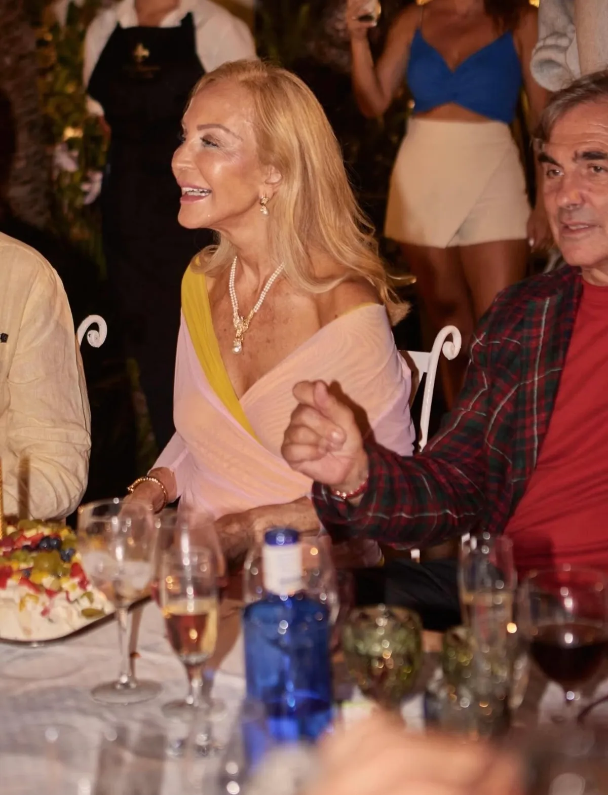 La fiesta de cumpleaños de Carmen Lomana