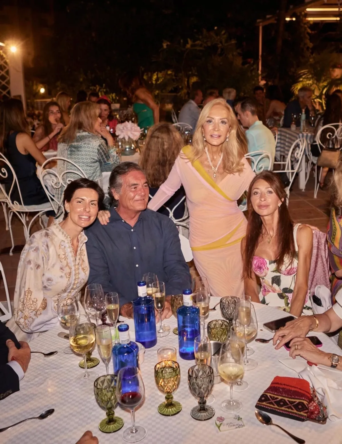 La fiesta de cumpleaños de Carmen Lomana