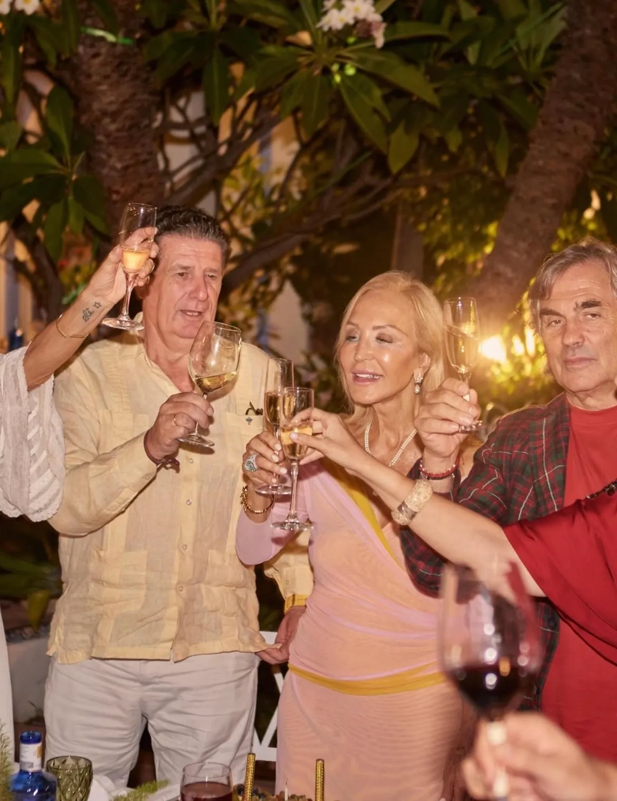 La fiesta de cumpleaños de Carmen Lomana