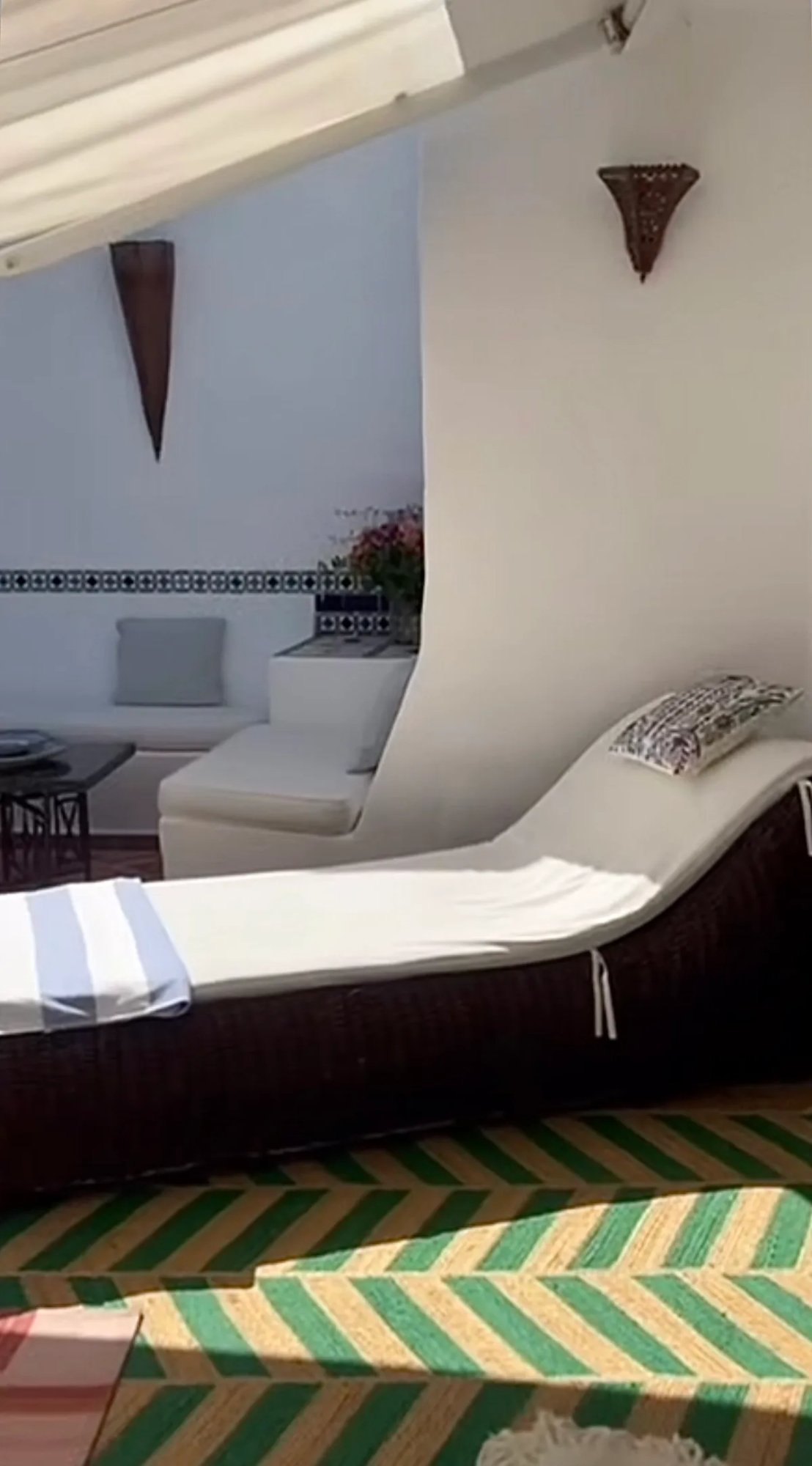 Parte exterior del ático de Carmen Lomana de Marbella