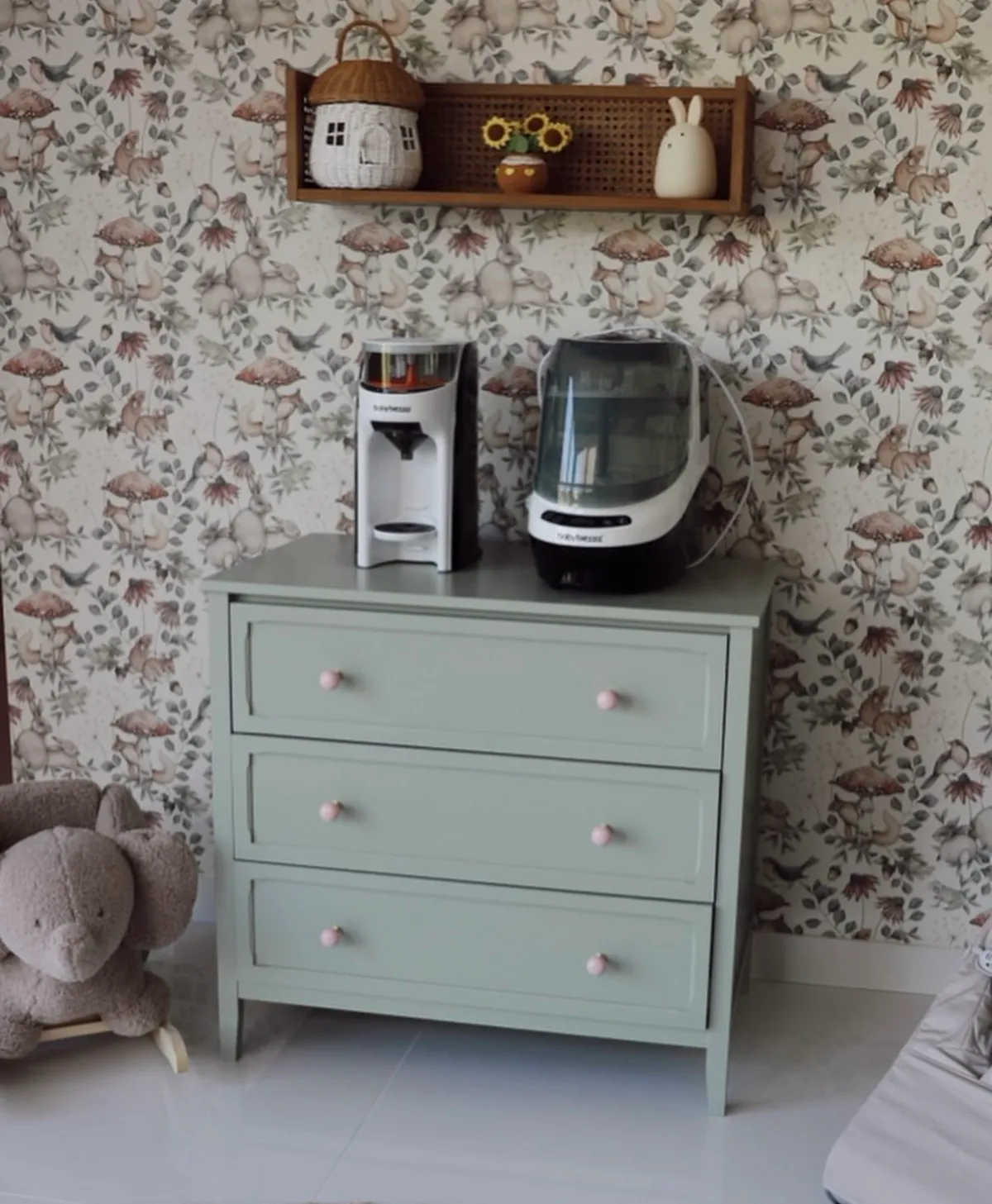 Habitación del bebé de Joana Sanz y Dani Alves