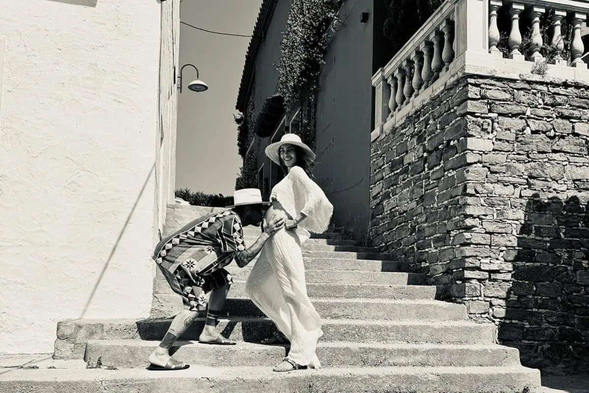 Dani Alves y Joana Sanz en sus románticas vacaciones