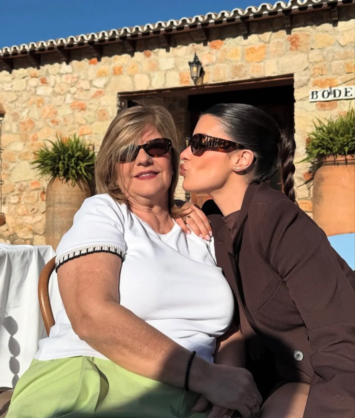 Dulceida con su madre, Anna Pascual