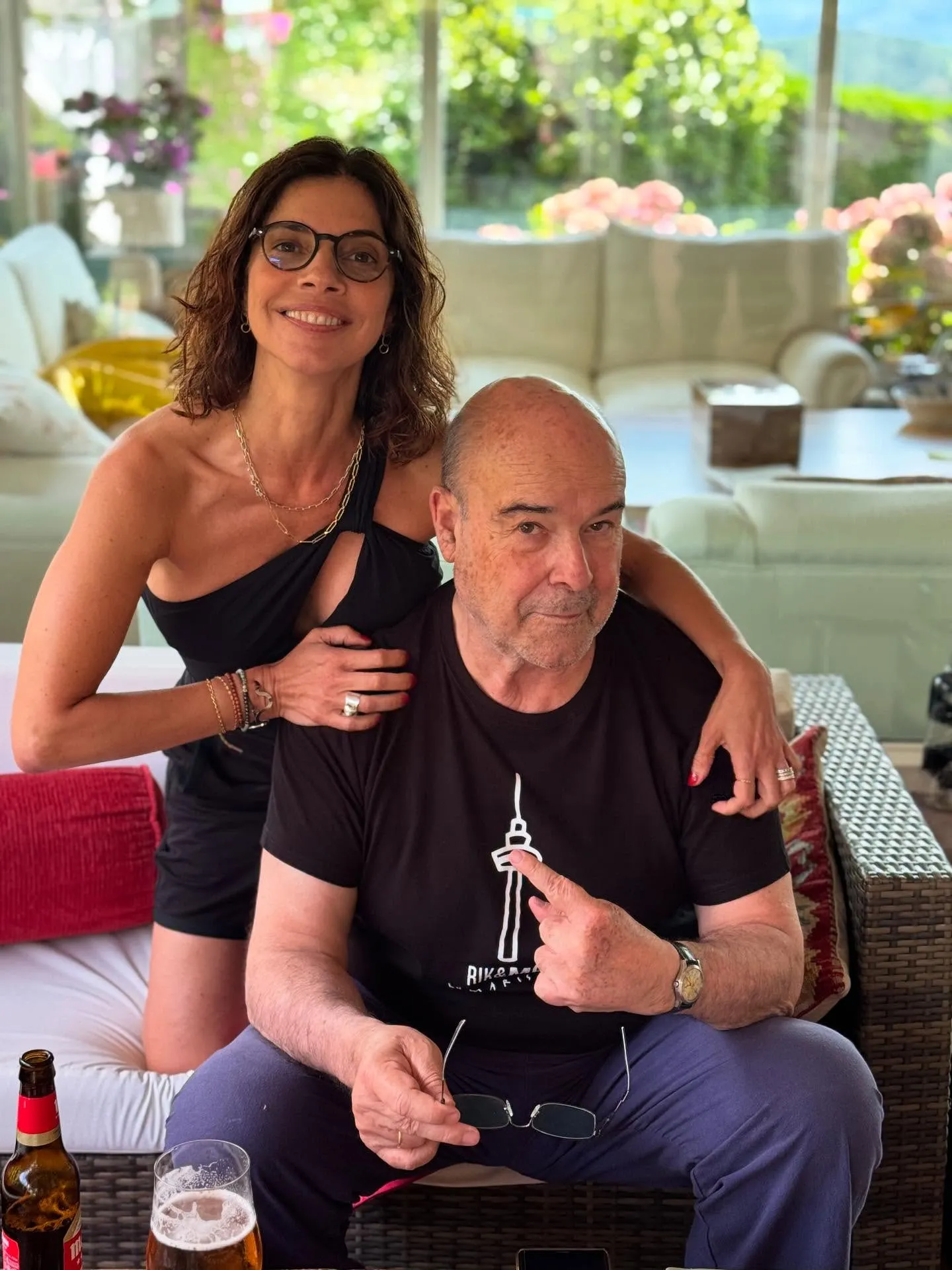 Maribel Verdú y Antonio Resines.