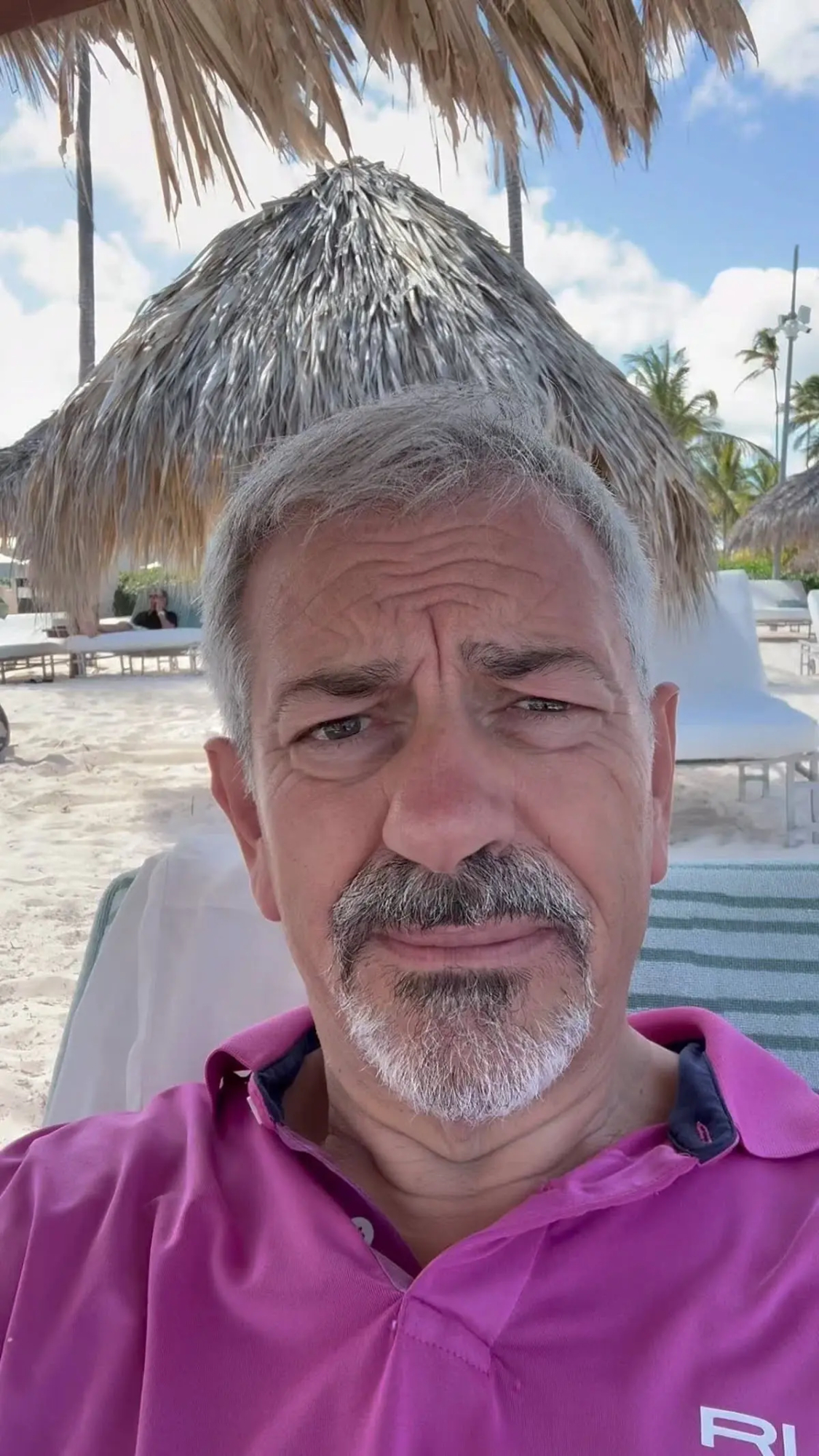 Carlos Sobera de vacaciones