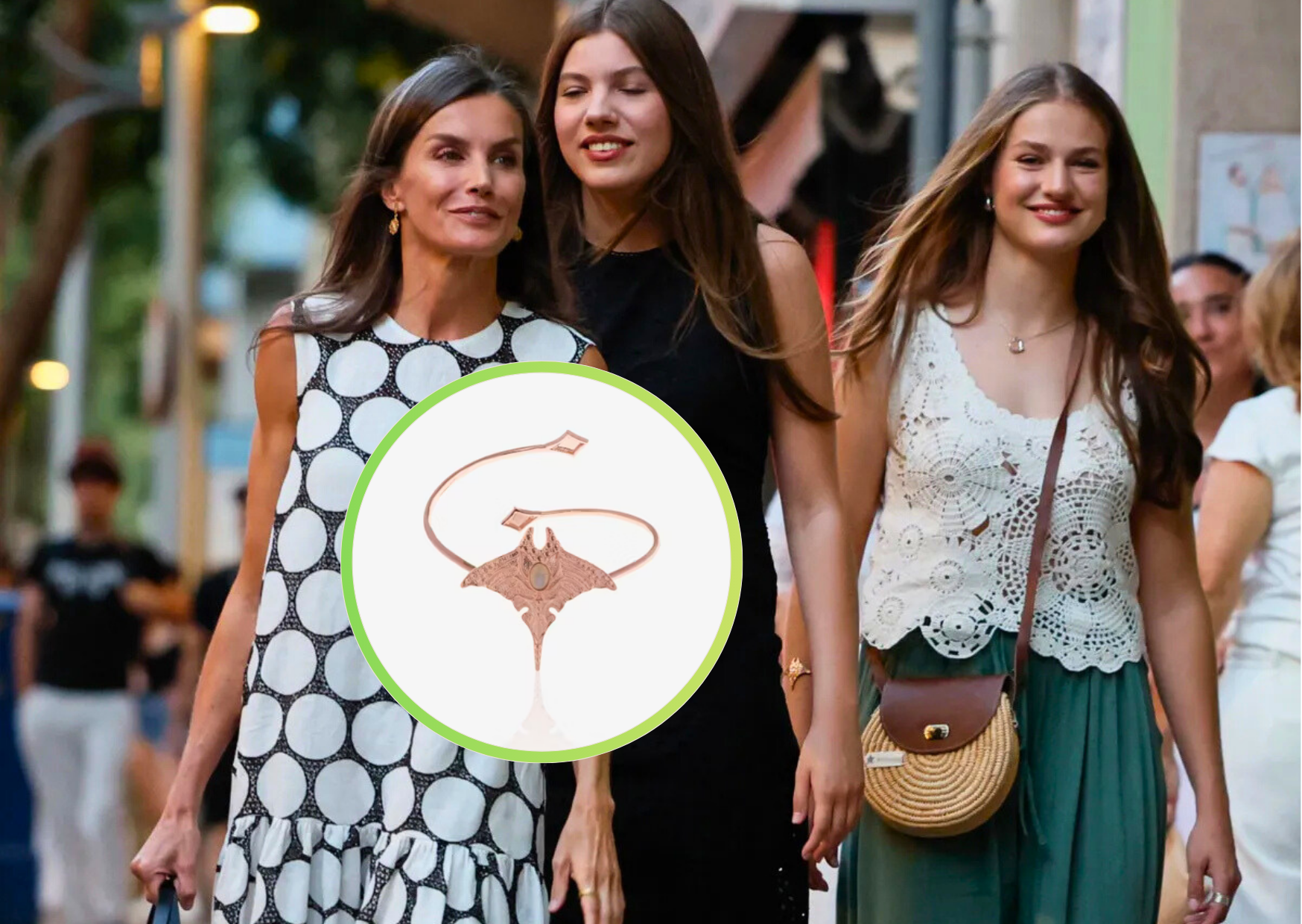 Letizia arrasa con una original joya de 320 euros