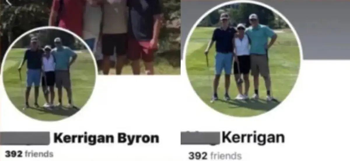 El perfil de Megan Kerrigan, antes y después de la infidelidad