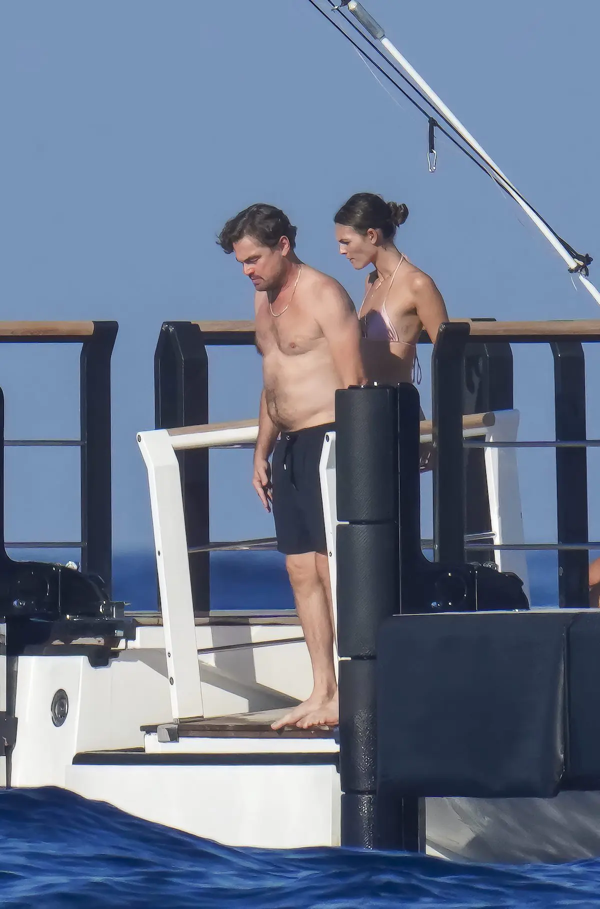 DiCaprio y su novia en Saint-Tropez