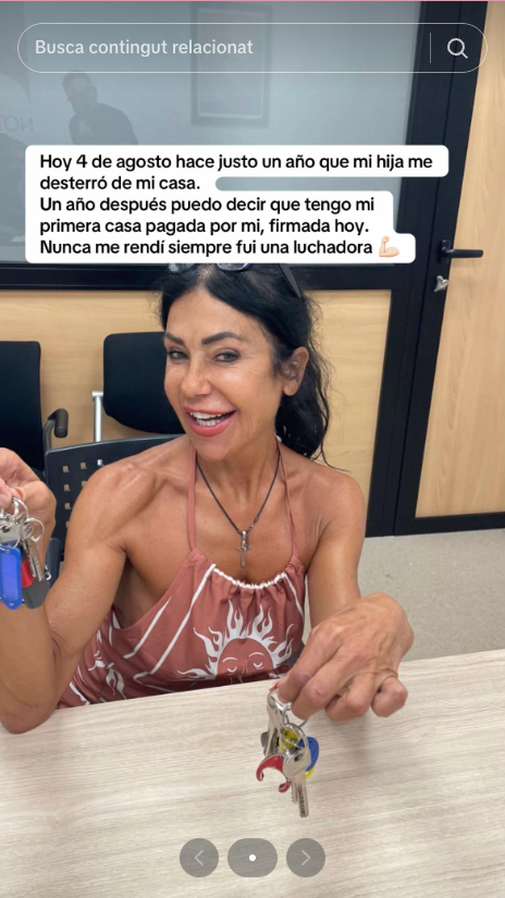 Maite Galdeano se compra una casa tras ser pillada viviendo en un barco