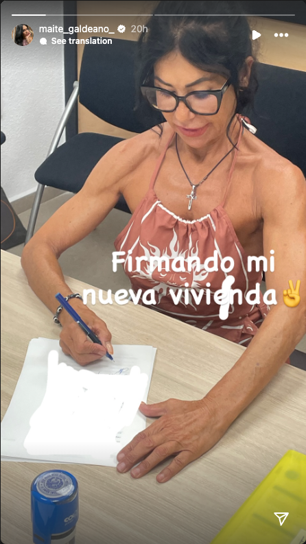 Maite Galdeano se compra una casa tras ser pillada viviendo en un barco