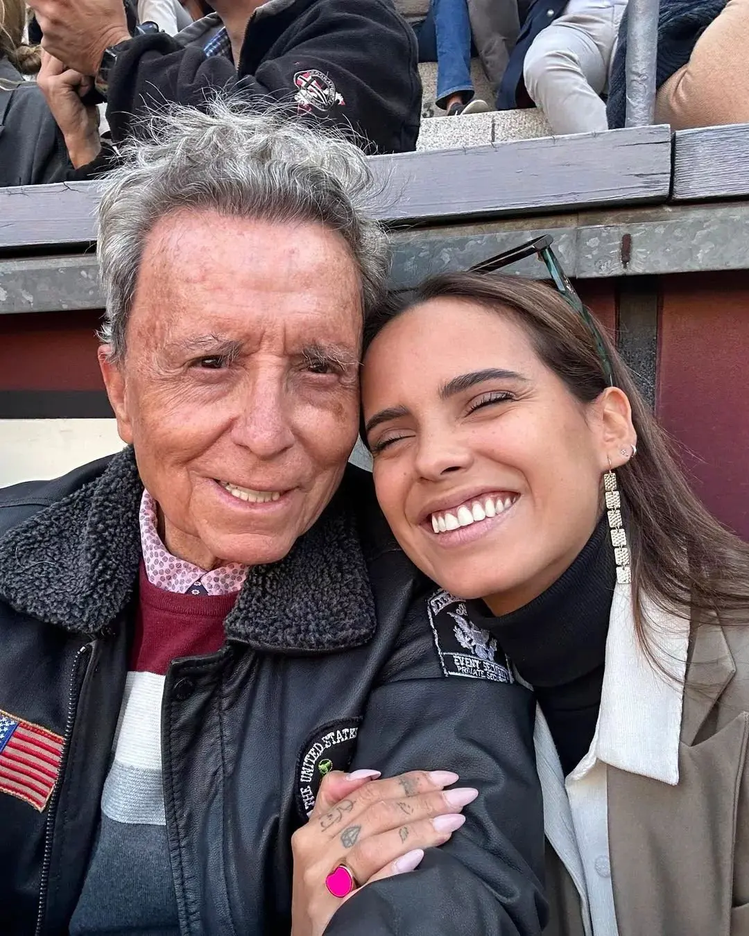 Ortega Cano y su hija Gloria Camila