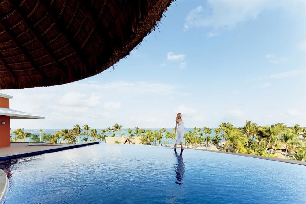 El lujoso hotel donde Lutingo se aloja en Punta Cana