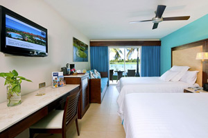 El lujoso hotel donde Lutingo se aloja en Punta Cana