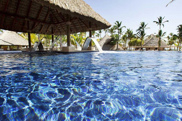 El lujoso hotel donde Lutingo se aloja en Punta Cana