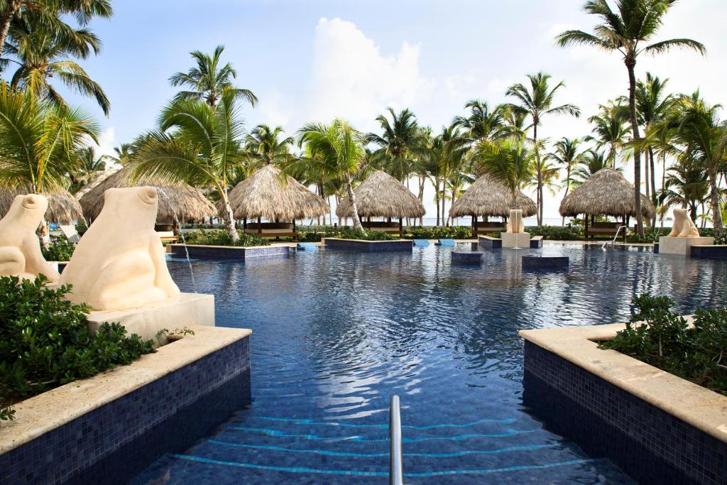 El lujoso hotel donde Lutingo se aloja en Punta Cana