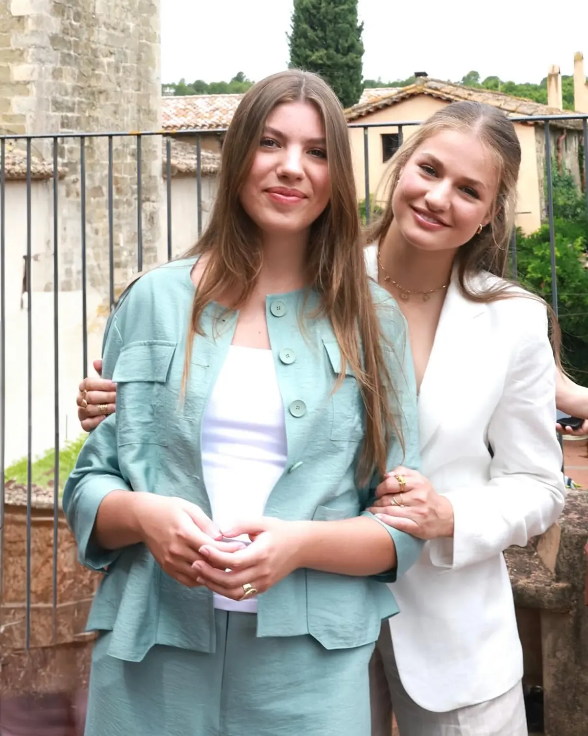 Leonor y Sofía juntas
