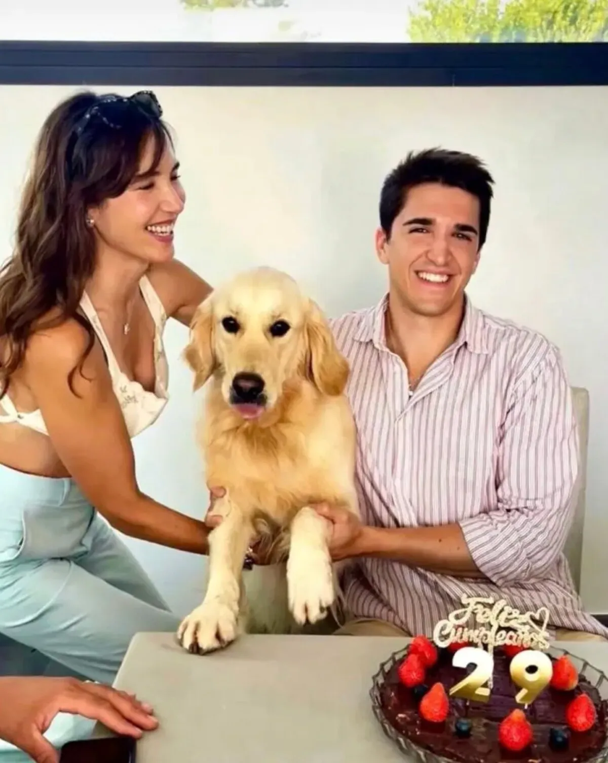 Redes sociales de Paloma Lago con su hijo Javier García-Obregón