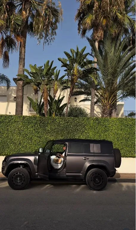 El coche de Victoria Federica.