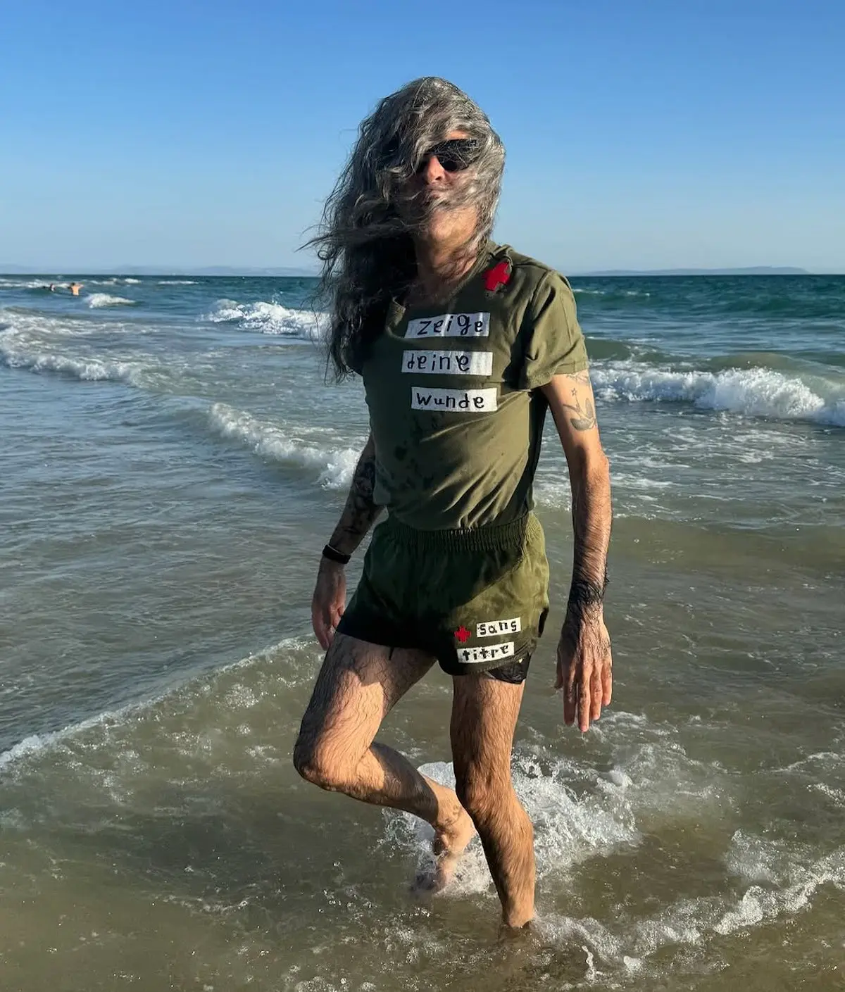 Mario Vaquerizo en la playa 2