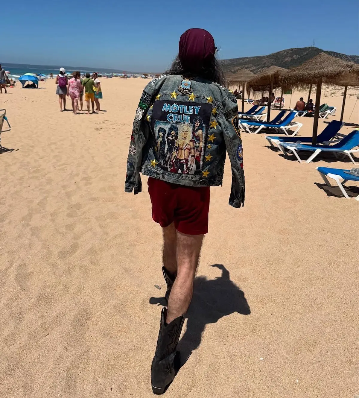 Mario Vaquerizo en la playa 2
