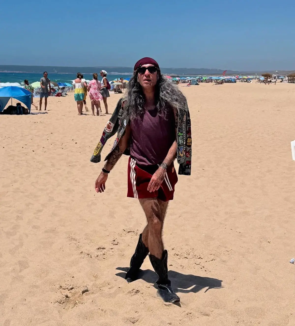 Mario Vaquerizo en la playa 3