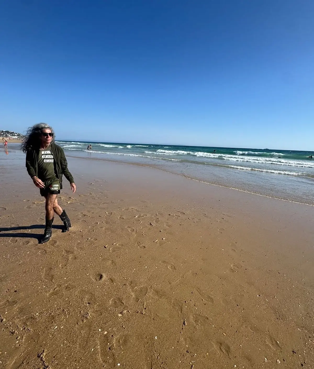 Mario Vaquerizo en la playa 9