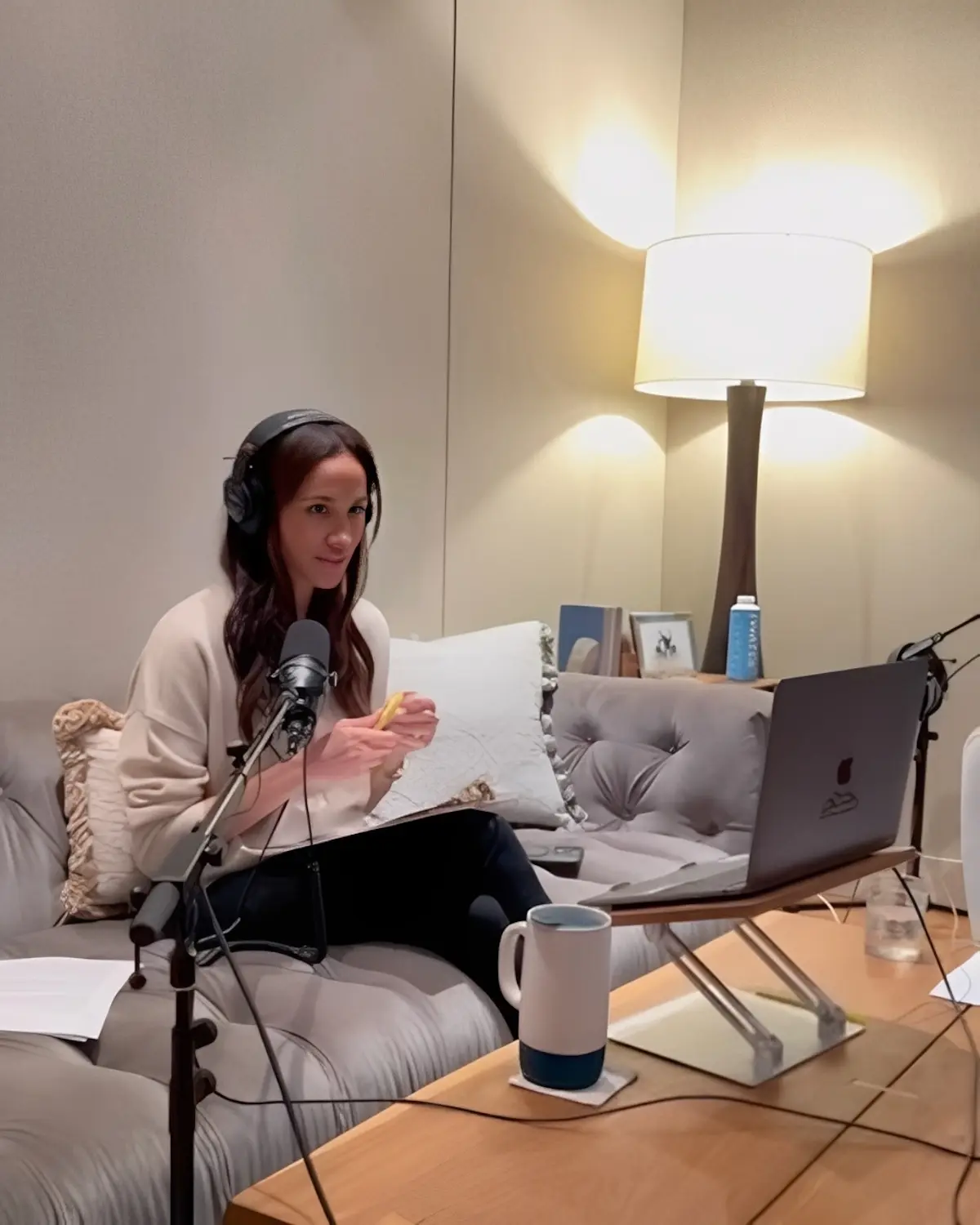 Meghan Markle en una entrevista