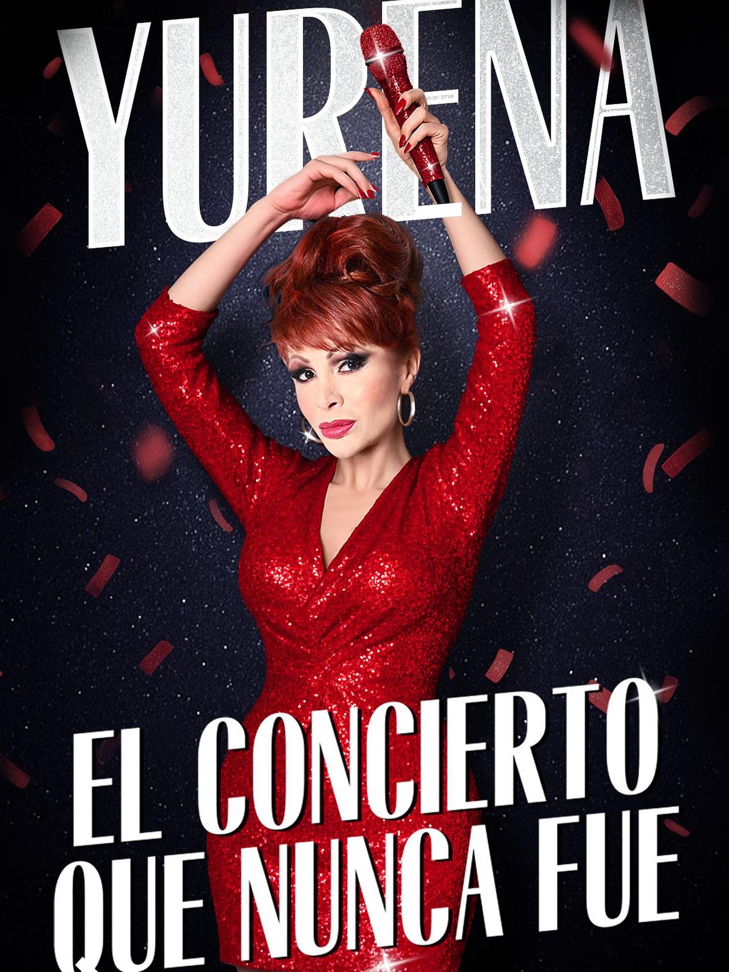El cartel de 'El concierto que nunca fue' de Yurena.