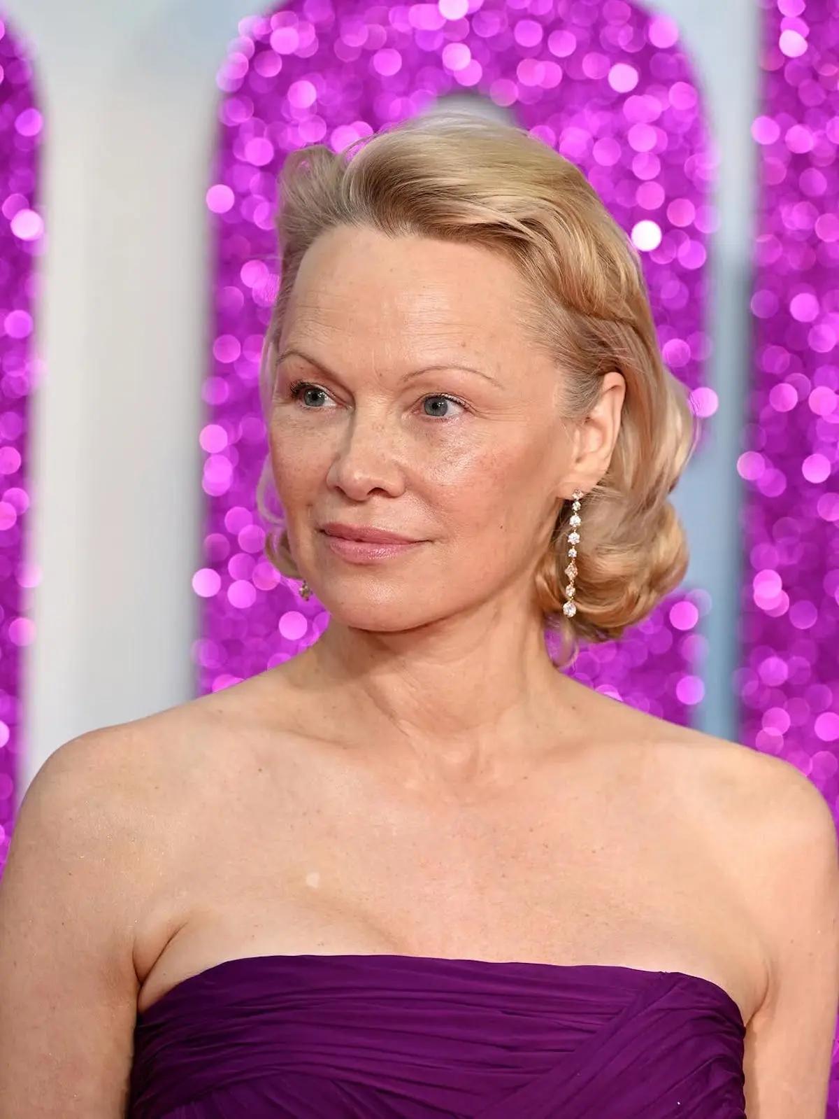 Pamela Anderson sin maquillaje