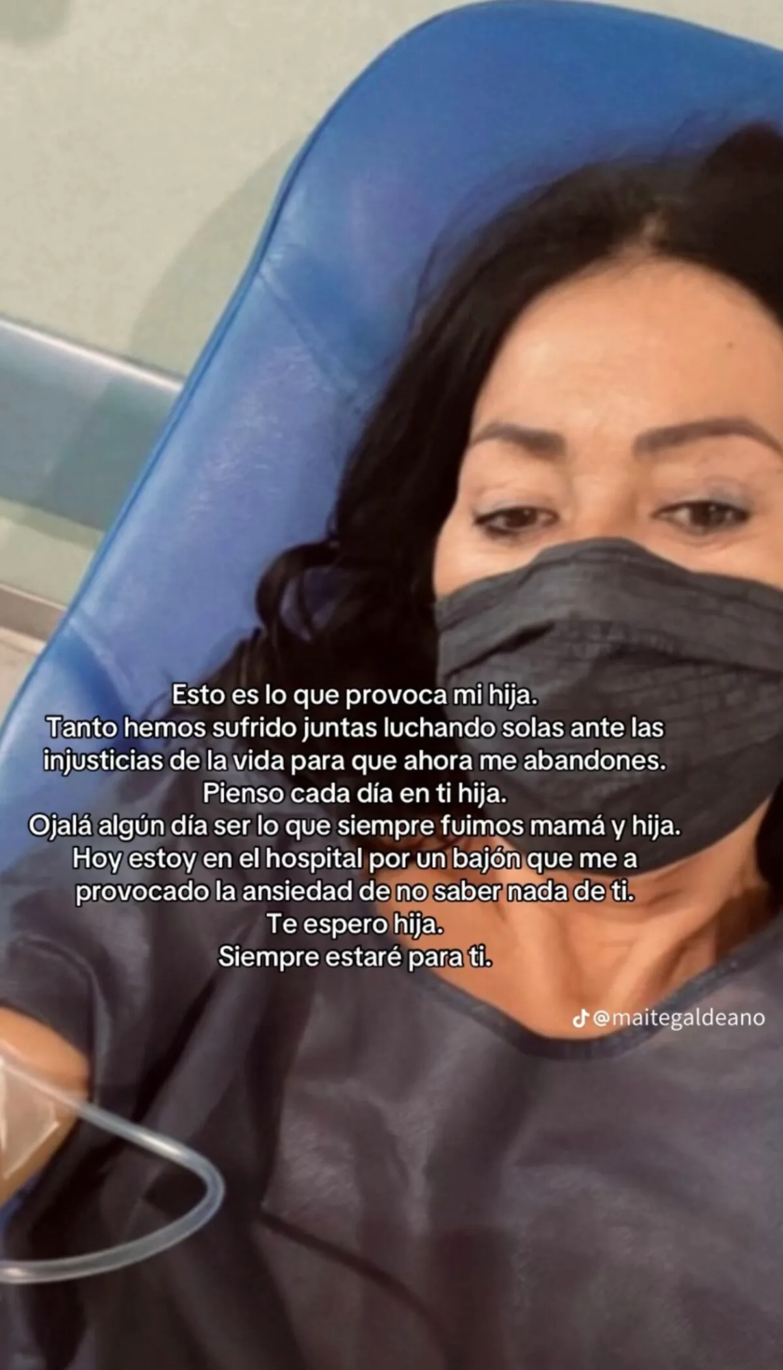 Redes sociales de Maite Galdeano