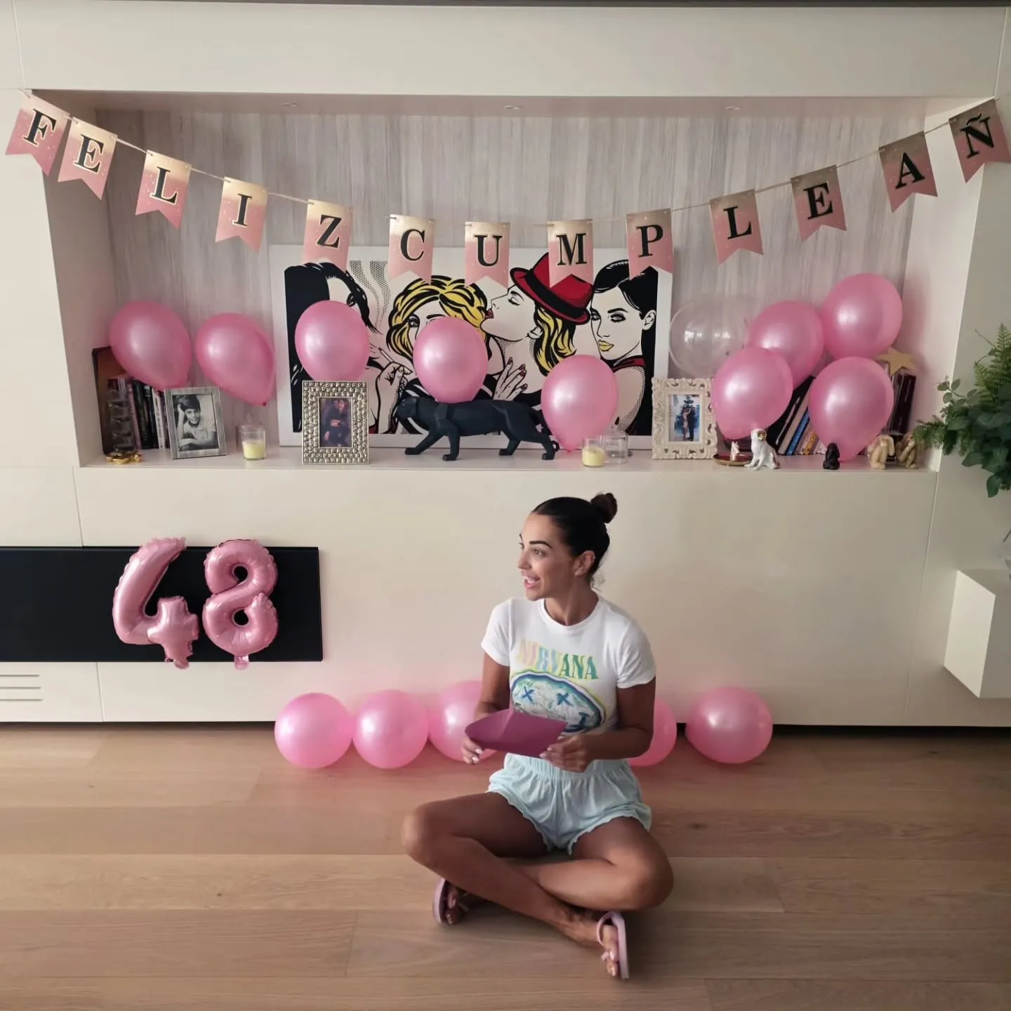 Paula Echevarría en su 48º cumpleaños.