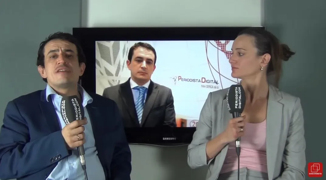 Simón y Silvia en el vídeo que los hizo famosos.