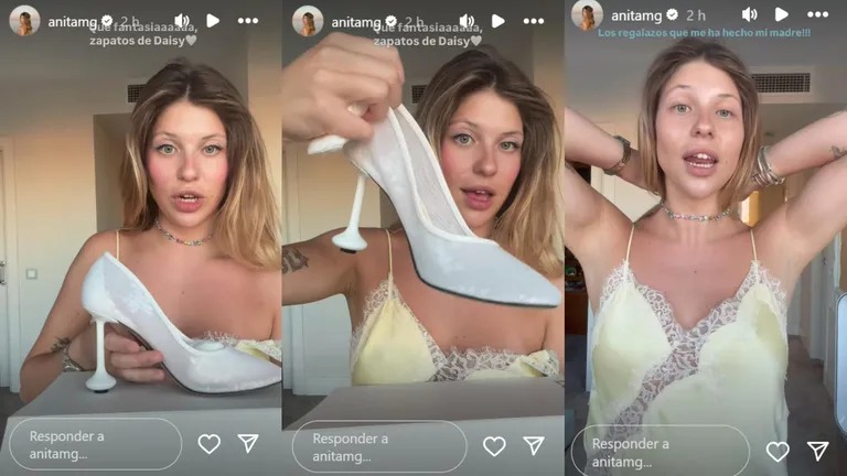 Anita Matamoros enseña por stories los regalos caros que le ha hecho Makoke por su 25º cumpleaños