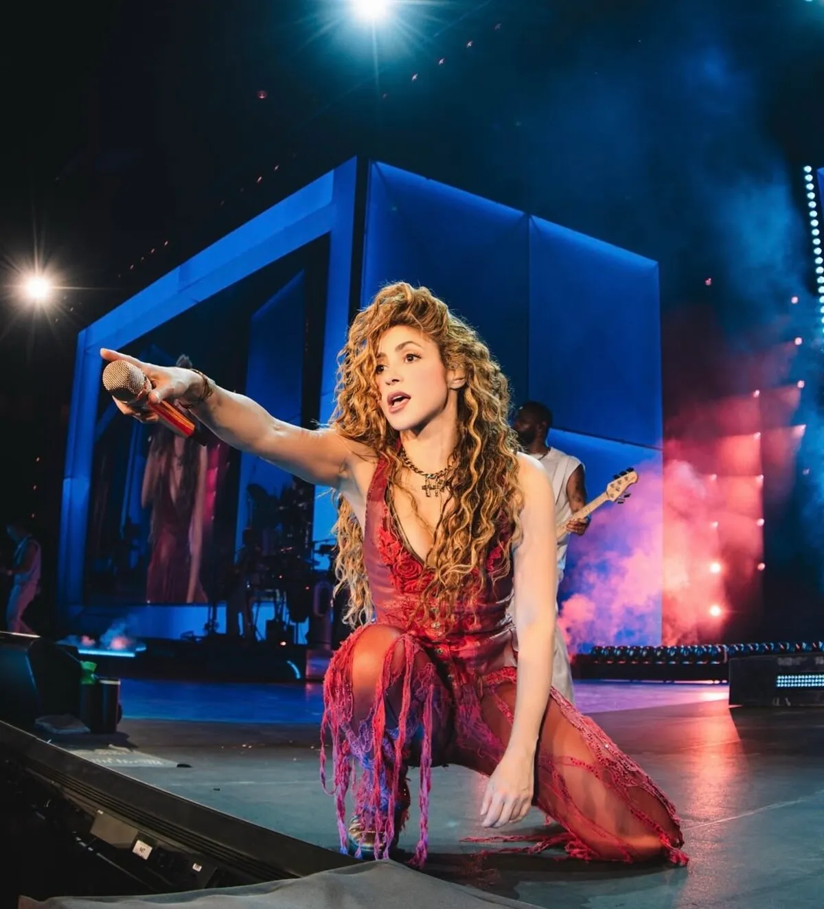 Shakira en su gira 'Las mujeres ya no lloran'