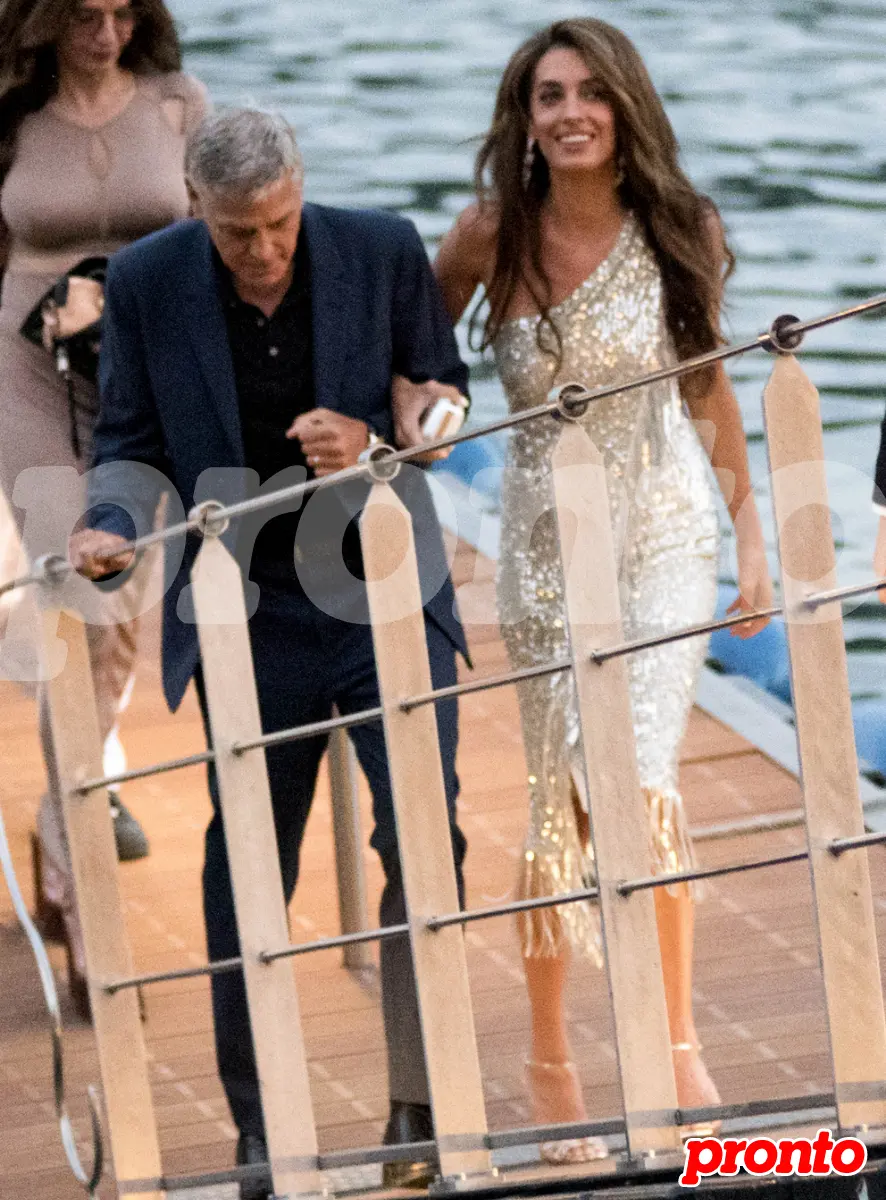 George y Amal Clooney.
