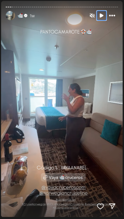 Anabel Pantoja: así ha terminado el lujoso crucero que ha disfrutado con David y su hija Alma