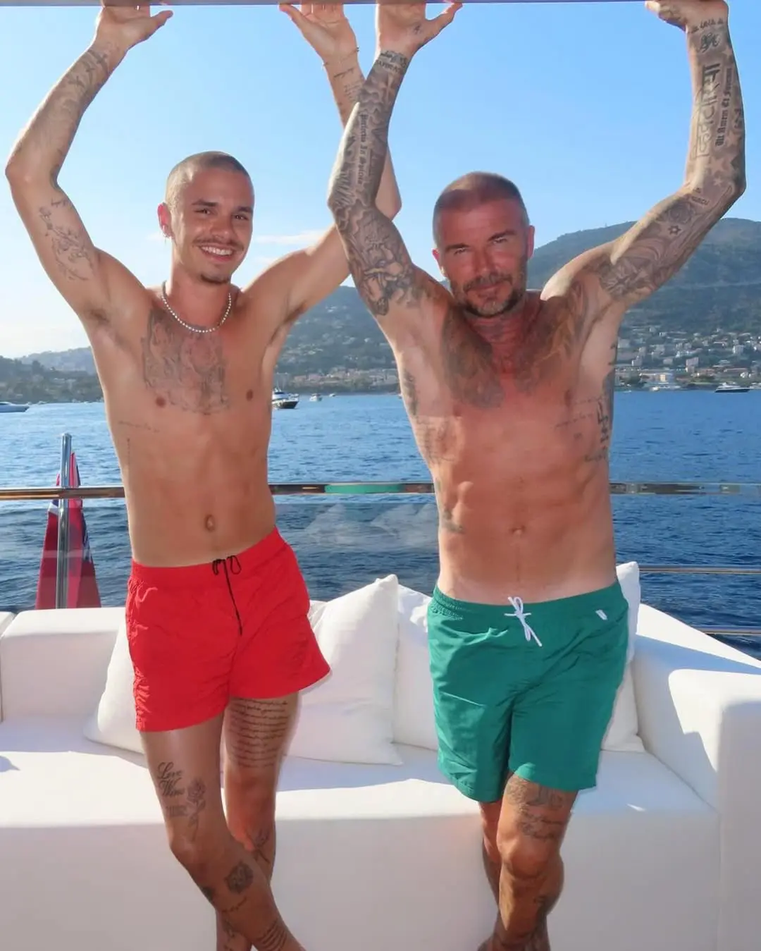 beckham familia vacaciones