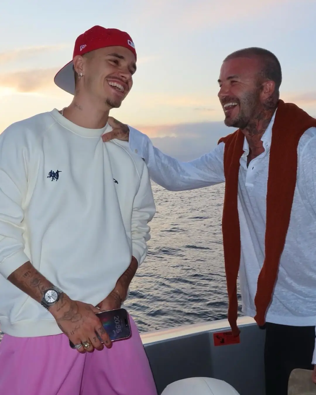 beckham familia vacaciones