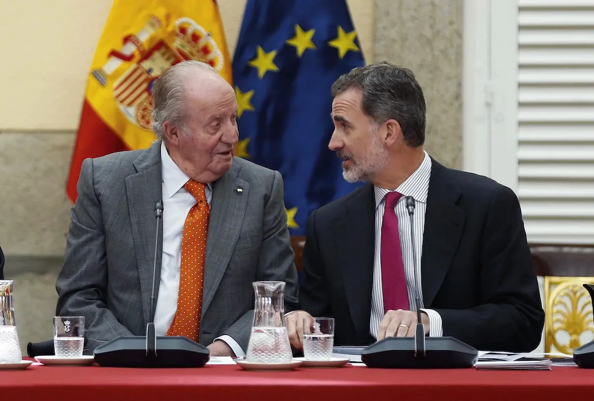 Juan Carlos I y Felipe VI
