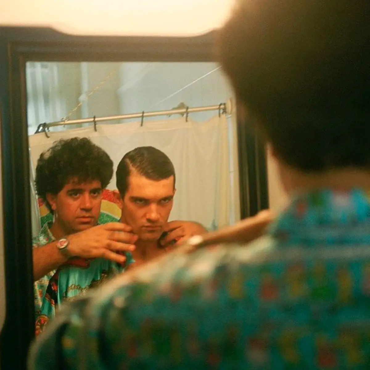 Antonio Banderas y Pedro Almodóvar
