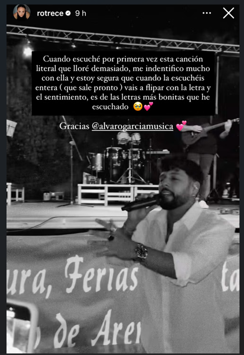 Rocío Flores ha mostrado mucho apoyo a Álvaro García, el novio de Gloria Camila.