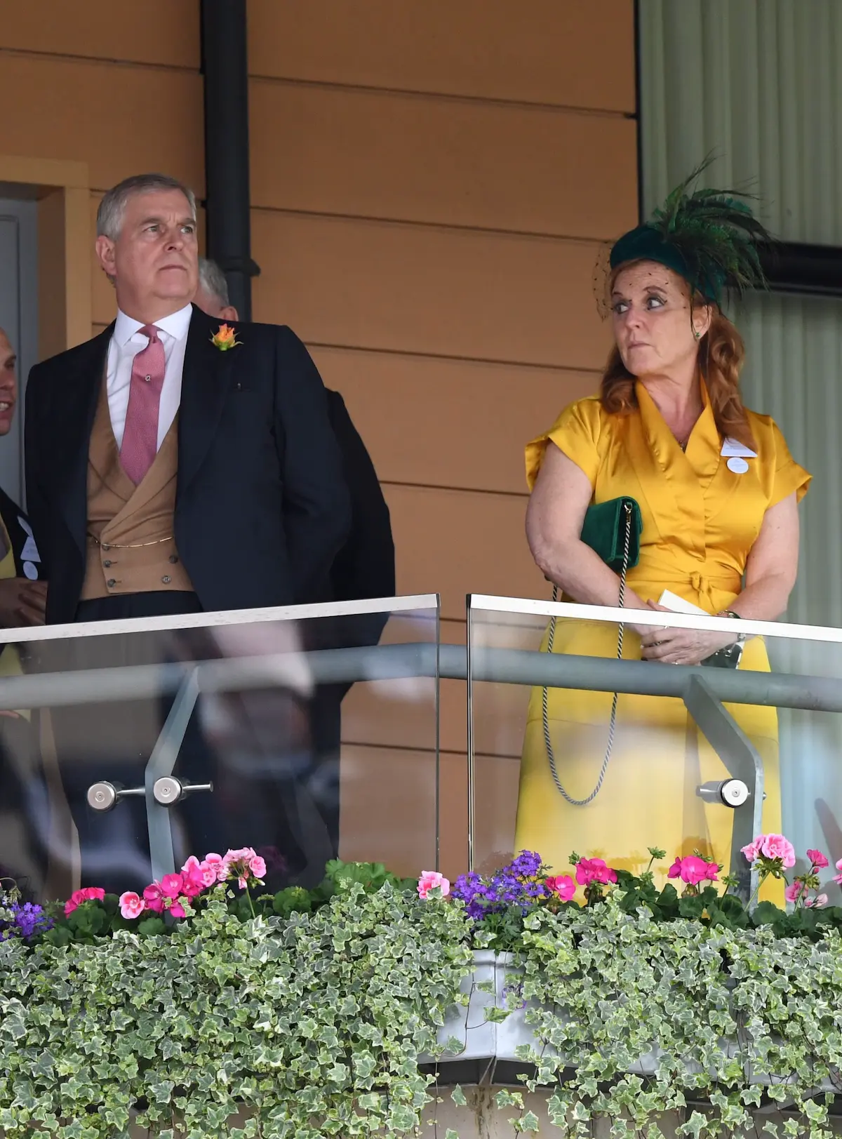 Príncipe Andrés y Sarah Ferguson en un evento
