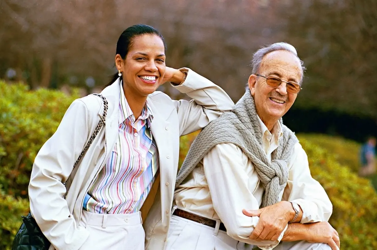 Papuchi y Ronna muy sonrientes