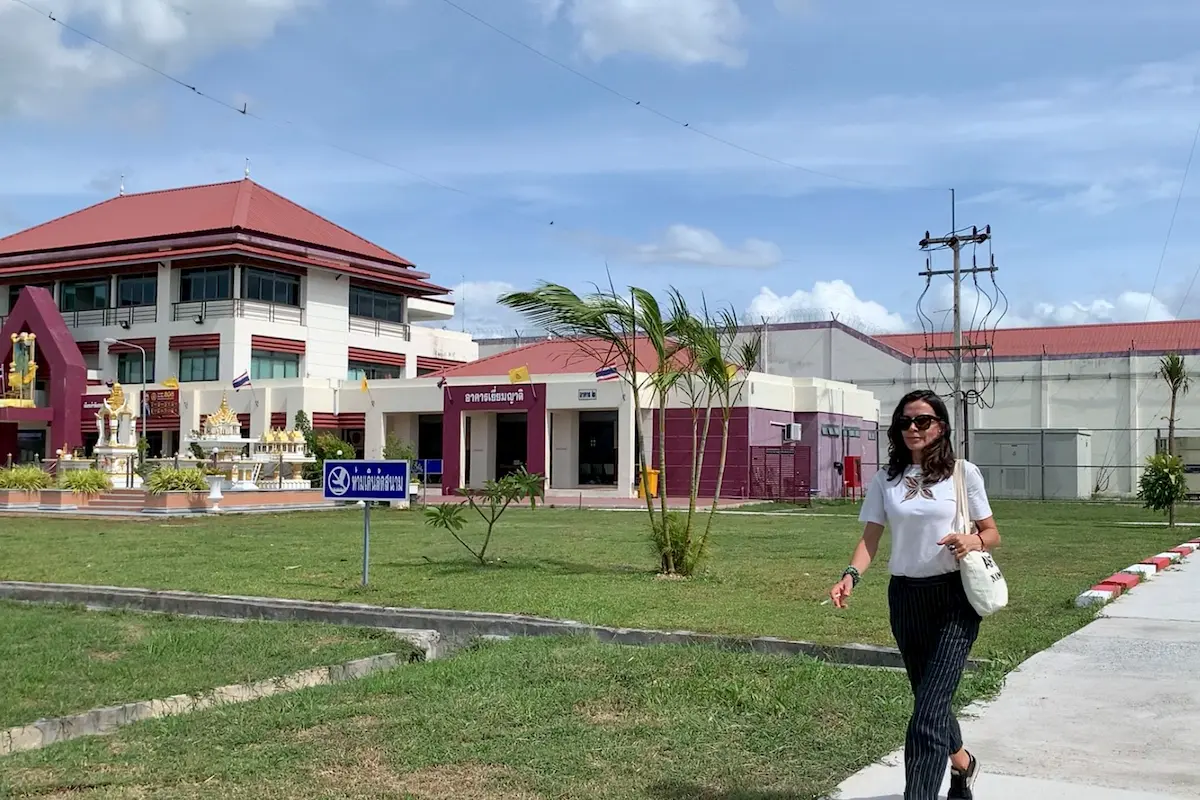 Madre de Daniel Sancho en la prisión de Tailandia