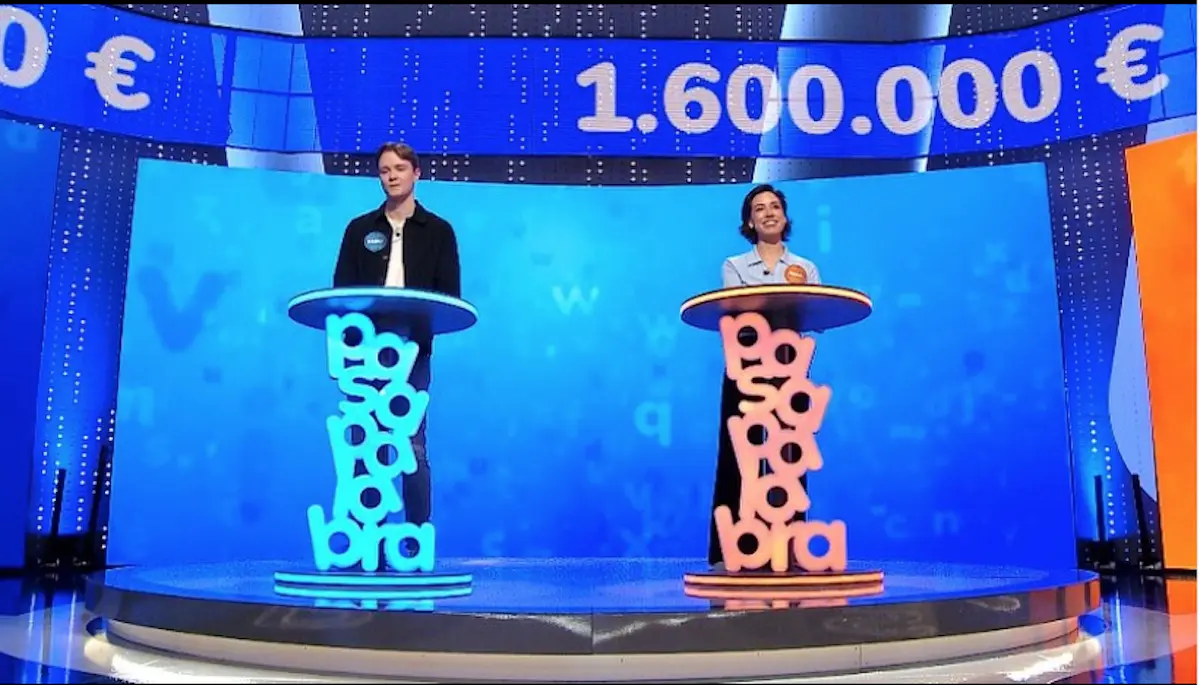 Manu Pascual y Rosa Rodríguez en Pasapalabra