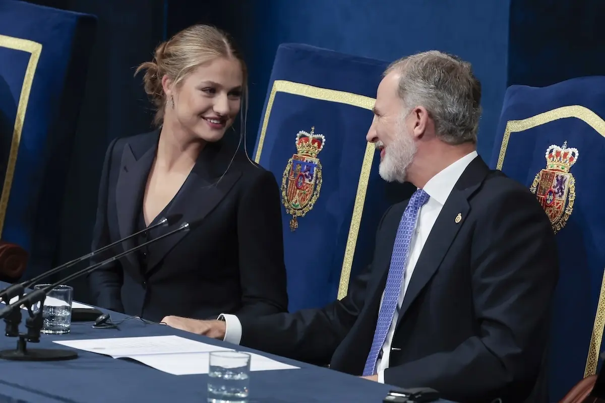 Felipe VI y Leonor